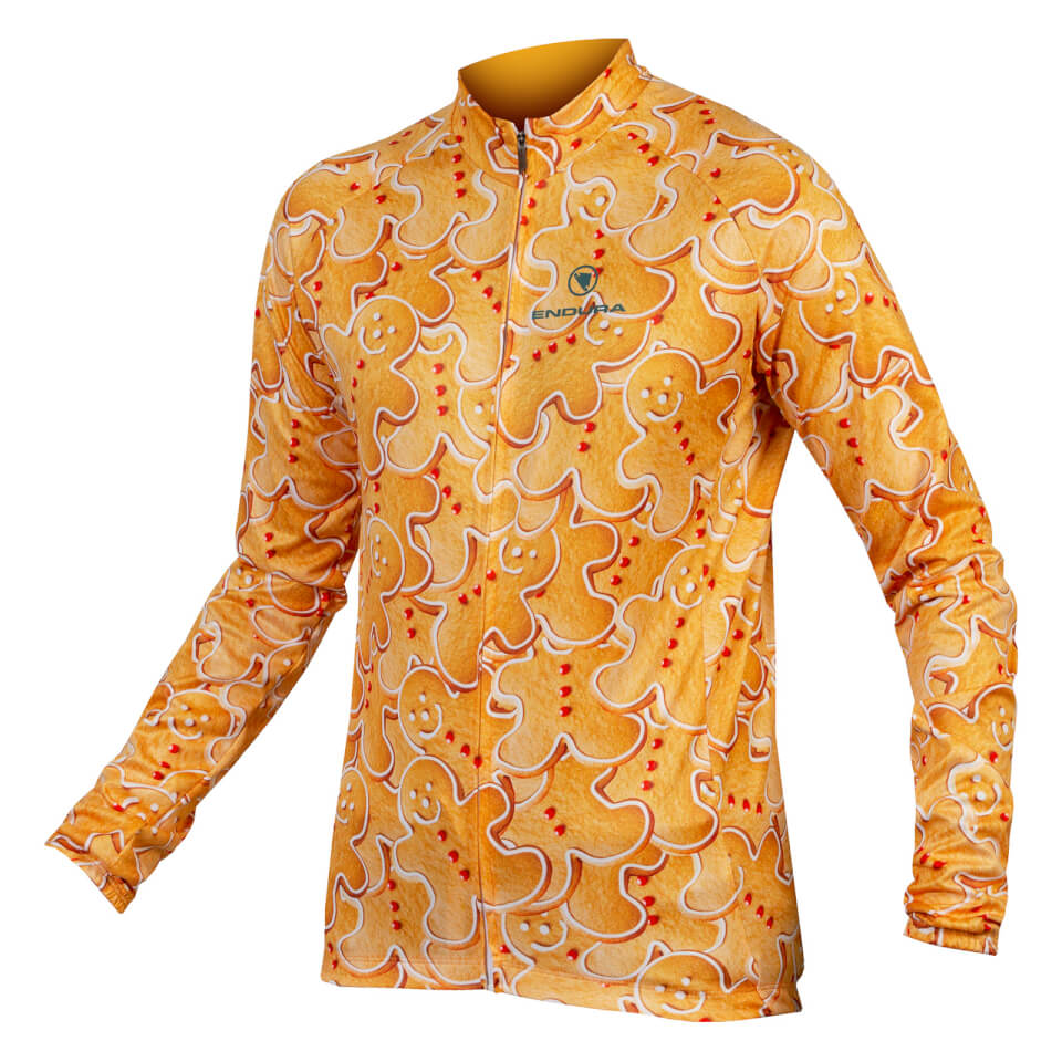 Endura Gingerbread Man L/S Road Jersey (Full Zip)