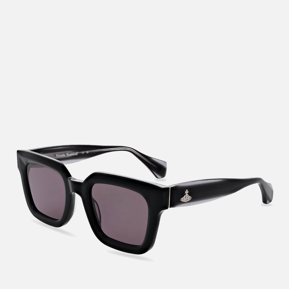 Vivienne Westwood Cary Acetate Square-Frame Sunglasses