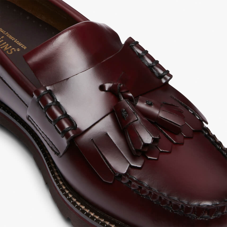 Burgundy Weejuns 90s Larson leather penny loafers  GH Bass  Co   MATCHESFASHION UK