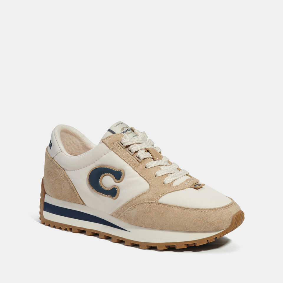 Coach Men's Runner Suede and Shell Trainers