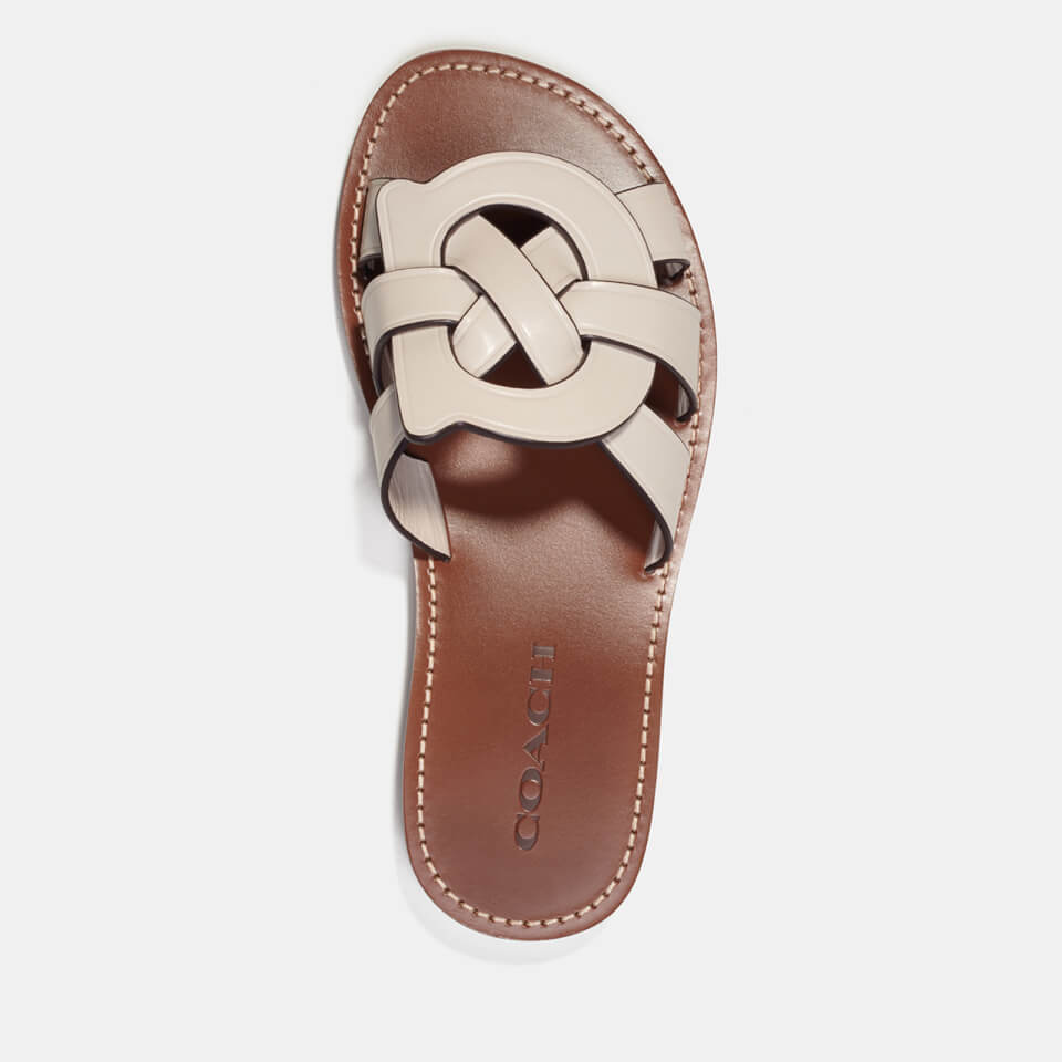 Coach Women's Issa Leather Sandals