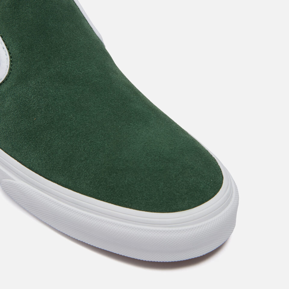 Vans Men's Club Classic Suede and Mesh Slip-On Trainers