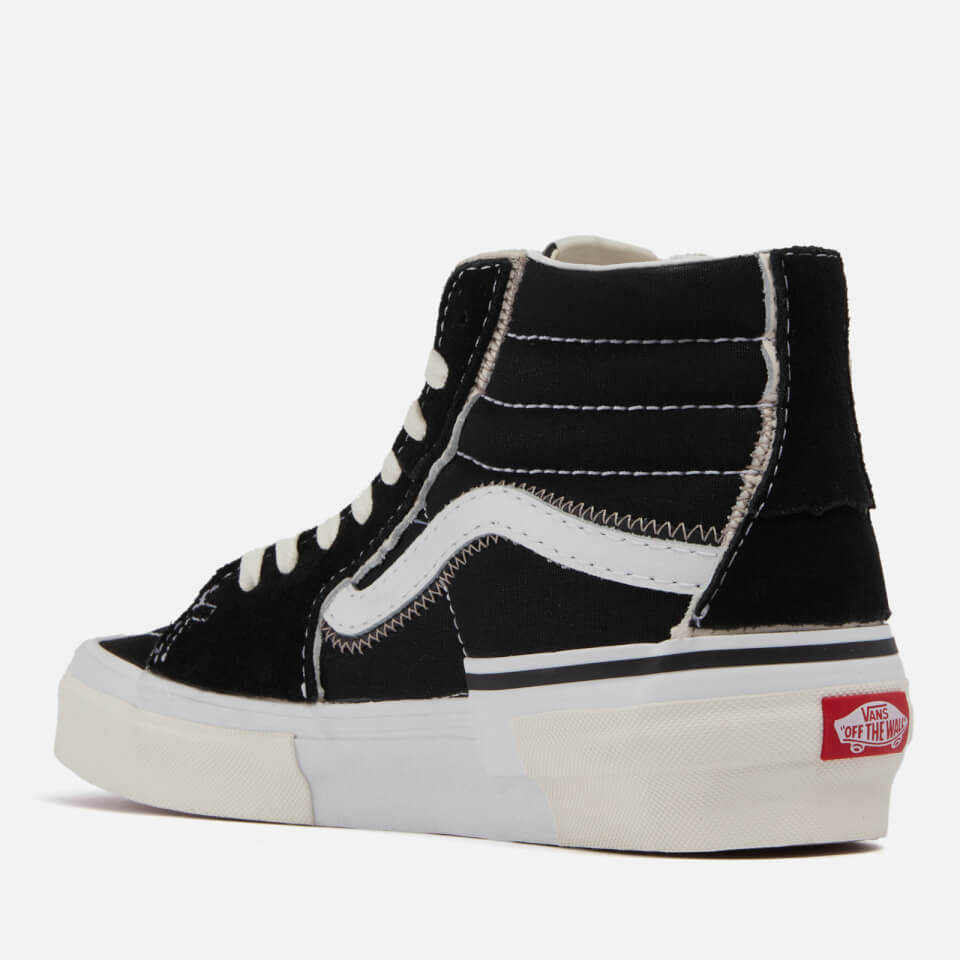 Vans SK8-Hi Reconstruct Canvas and Suede Trainers - 3 1