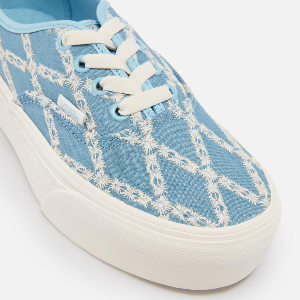 【Vans】☆スニーカー☆ AUTHENTIC STACKFORM DENIM MIX SHOE Vans Mix Authentic Stackform Denim Trainers - 4 | Allsole