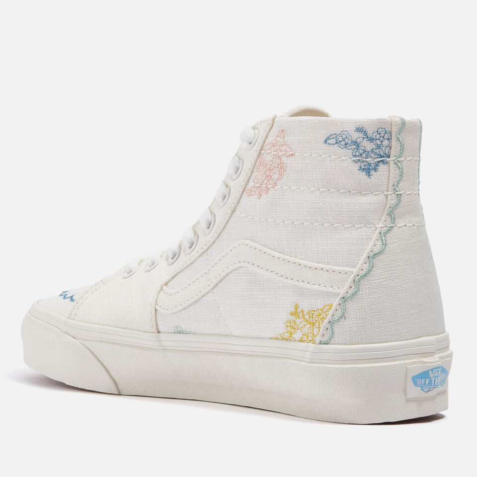 Vans Women'S Blossom Sk8-Hi Tapered Linen Trainers | Worldwide Delivery |  Allsole