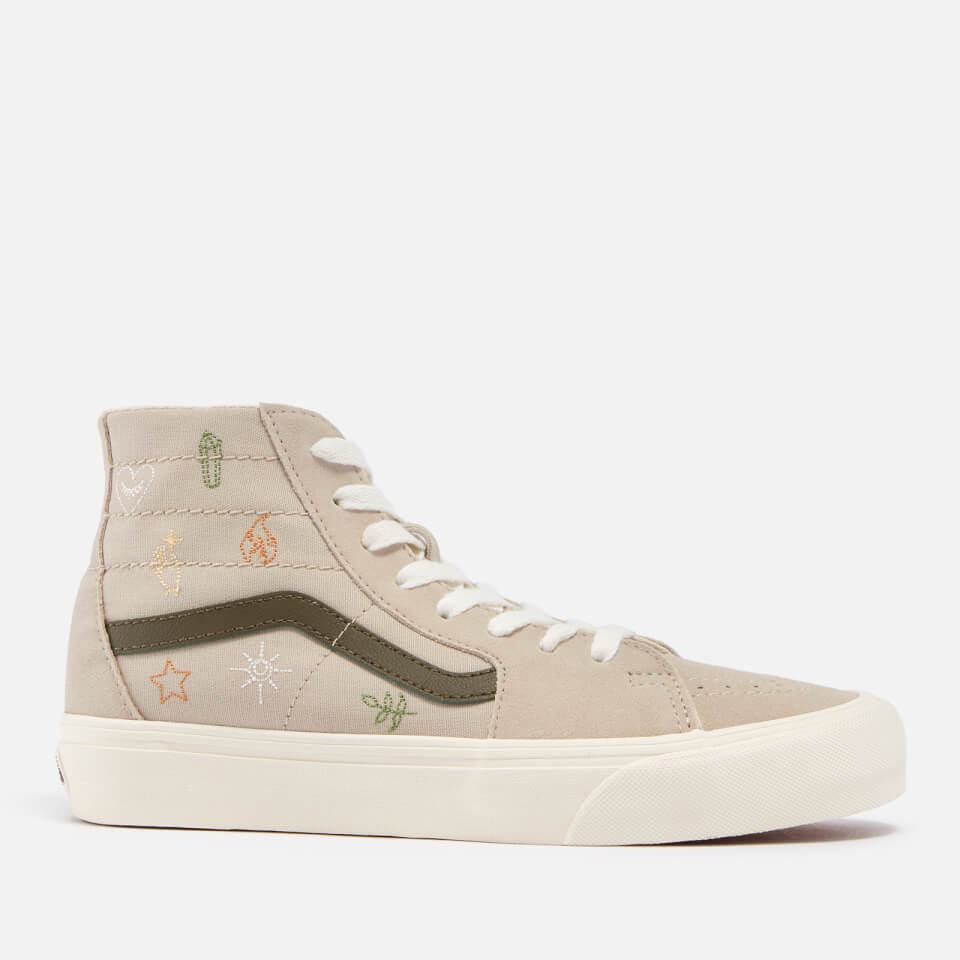Vans Mystical Embroidery Sk8 Suede and Canvas Trainers - 3