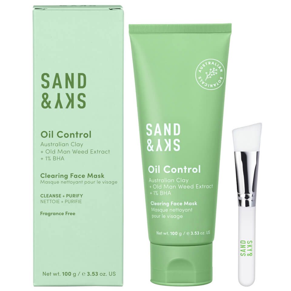 Sand & Sky Oil Control Clearing Face Mask 100g