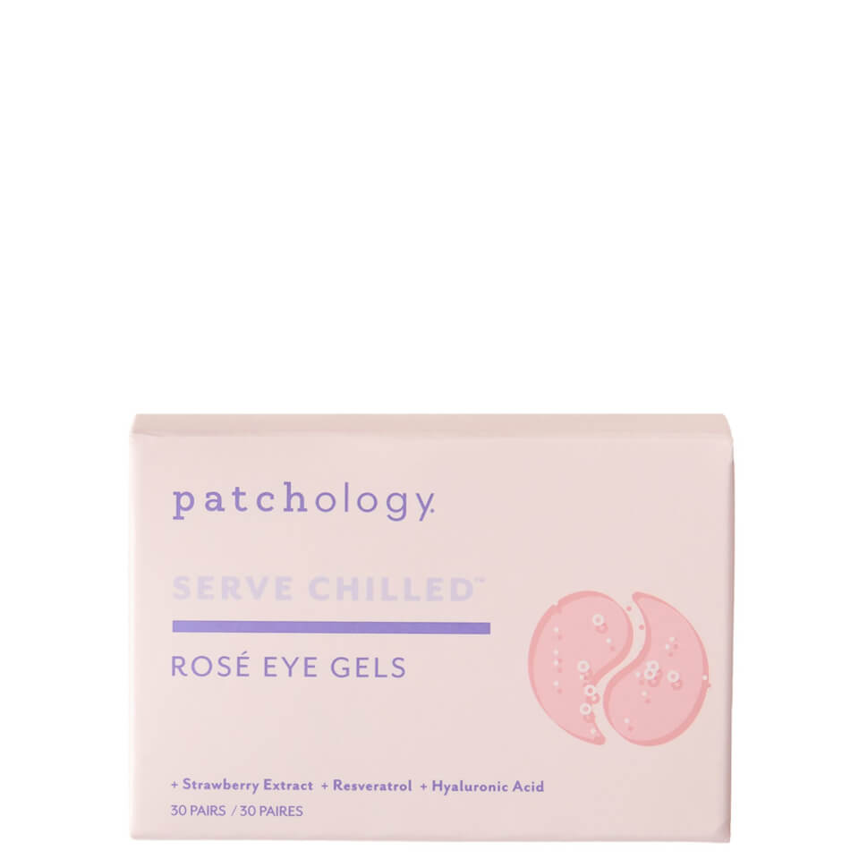 Patchology Serve Chilled Rosé Eye Gels - 30 Pairs