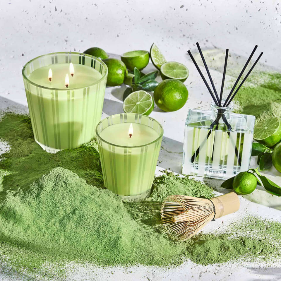 NEST New York Lime Zest and Matcha 3 Wick Candle 600g
