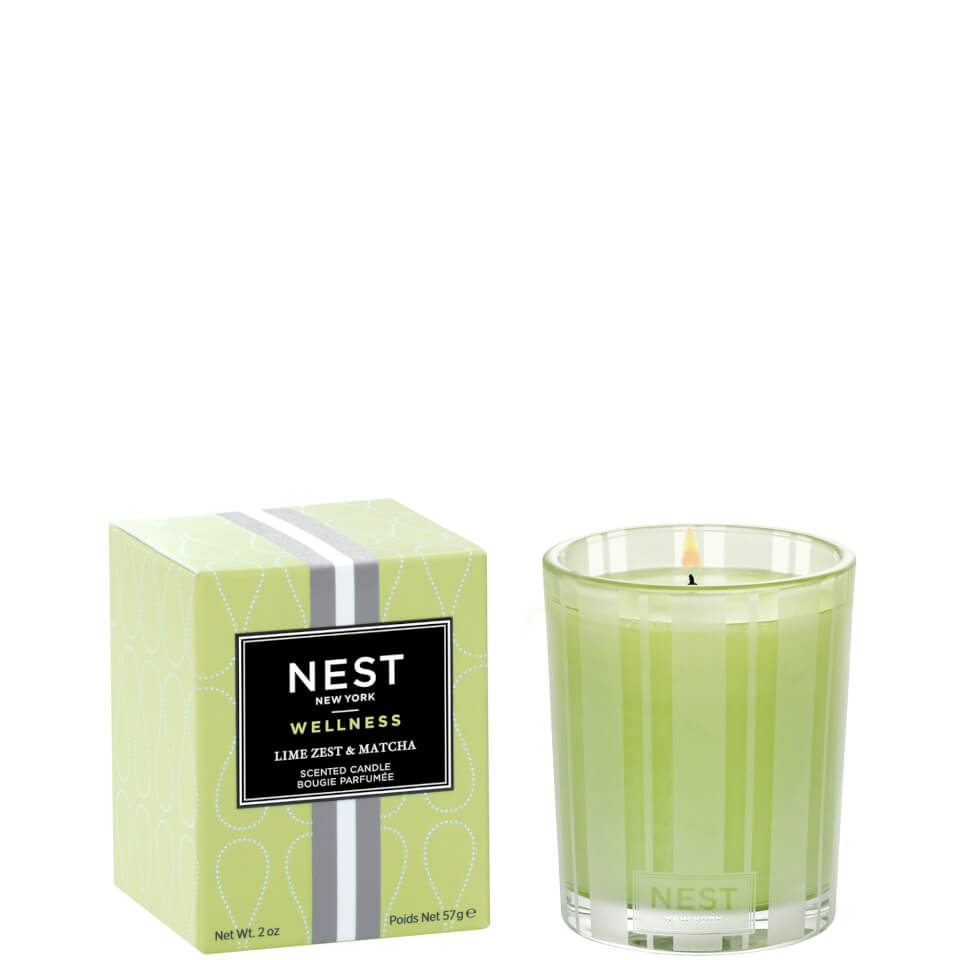 NEST New York Lime Zest and Matcha Votive Candle 70g