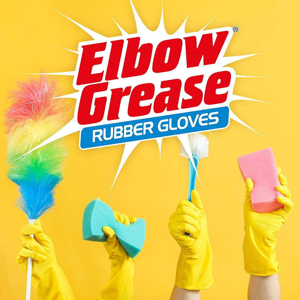 Elbow Grease Medium Rubber Gloves
