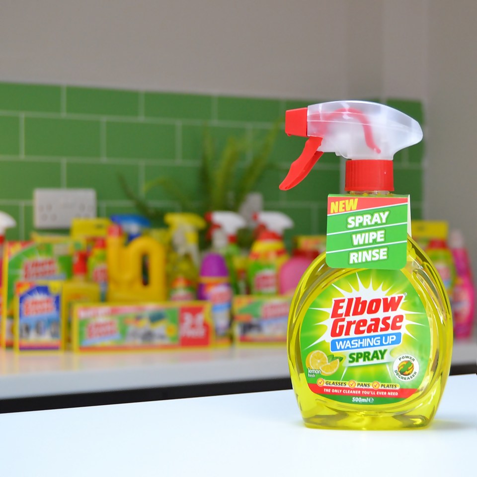 Elbow Grease Lemon Washing Up Spray