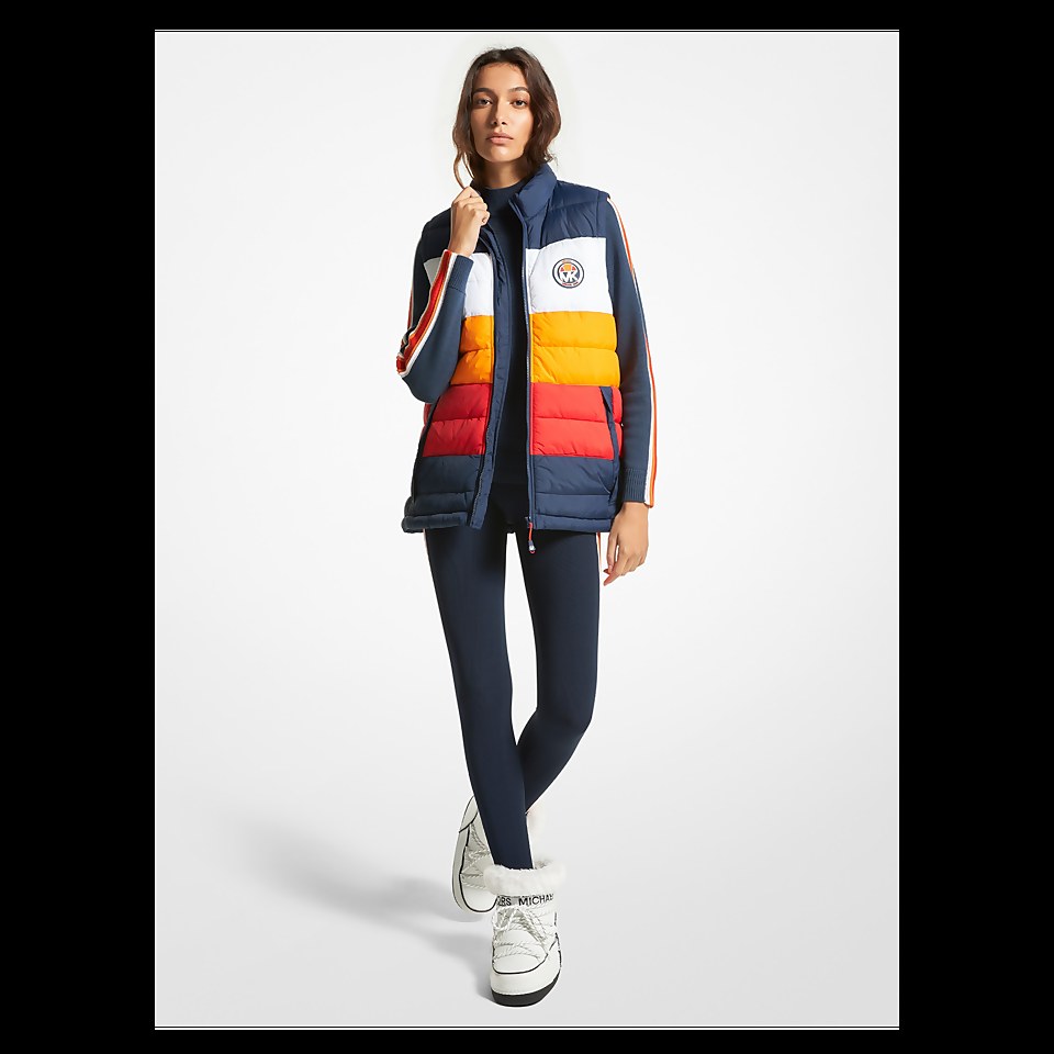 MK X ellesse Vail Ski Weste Weiß für Damen
