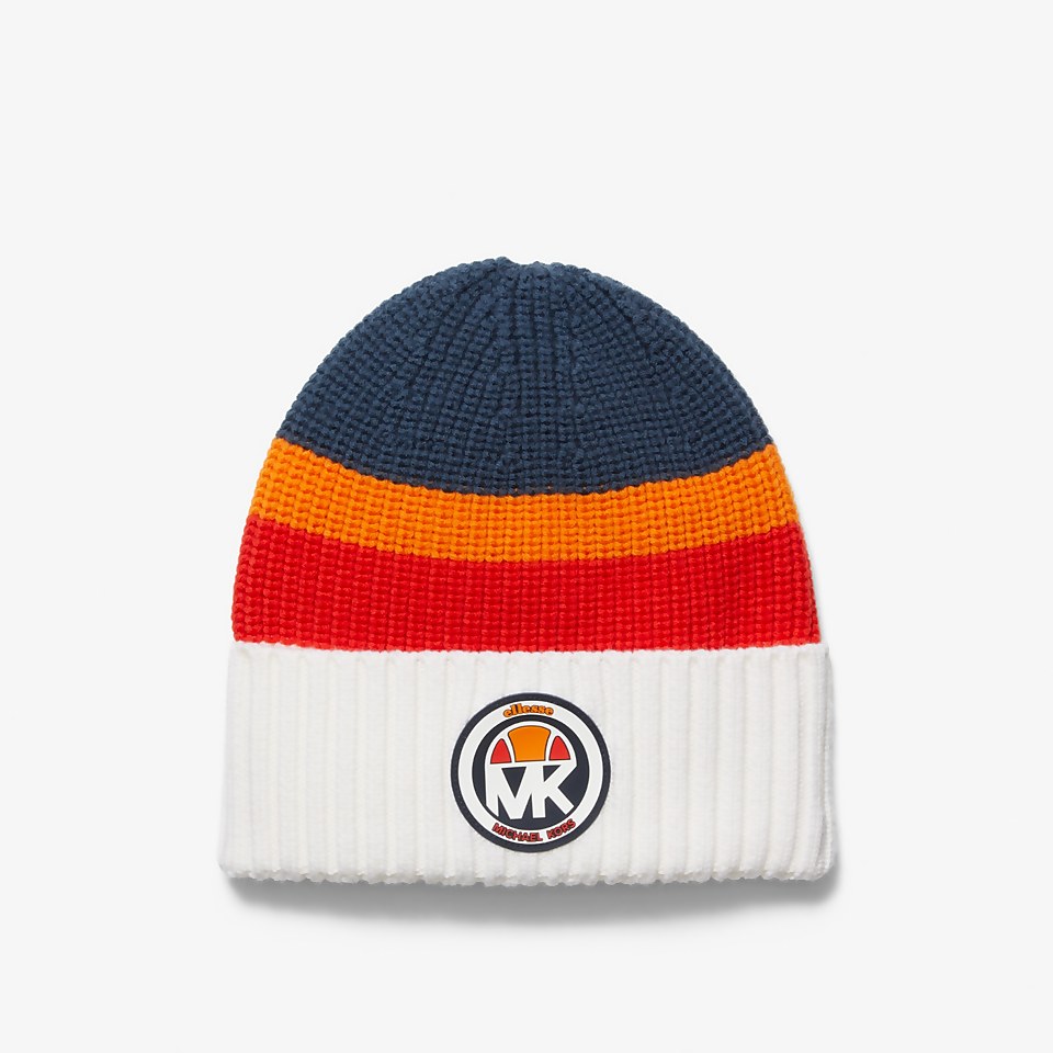 MK X ellesse Strickmütze Blau
