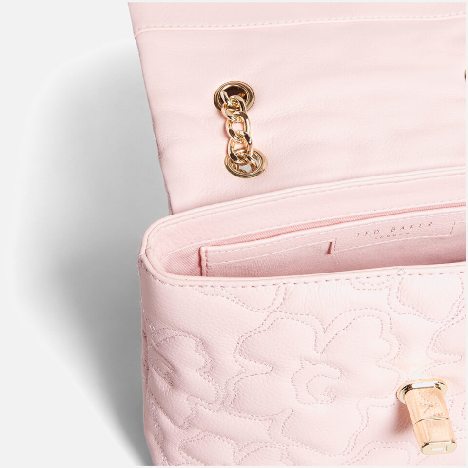 Ted Baker Mini Ayshana Magnolia Quilted Leather Bag