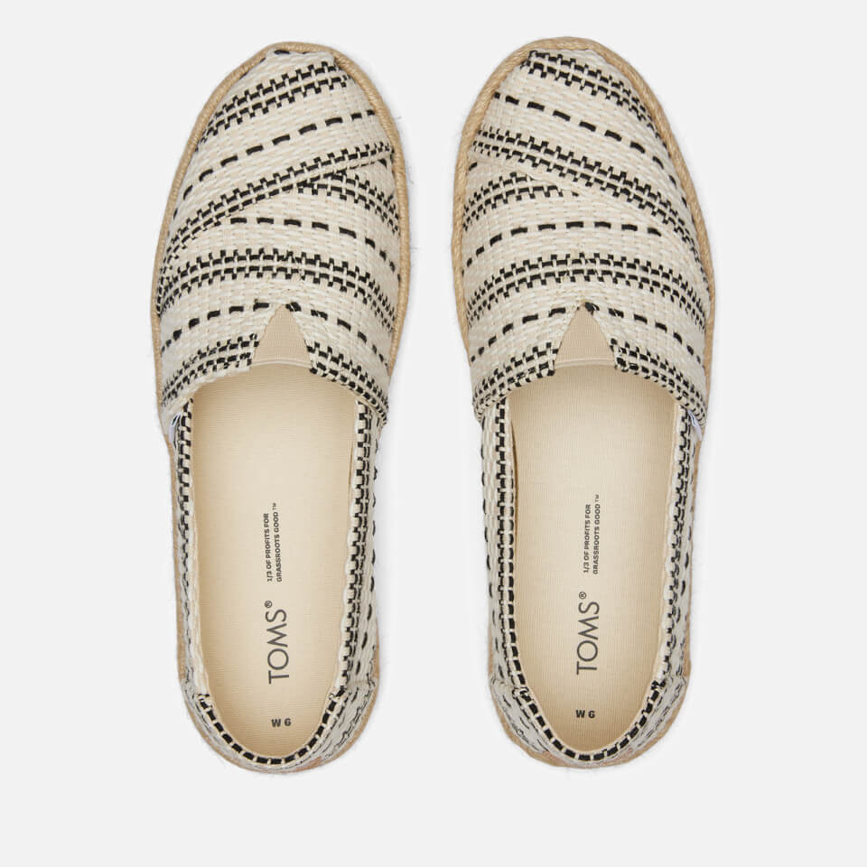 TOMS Women's Alpargata Rope Jacquard Espadrilles