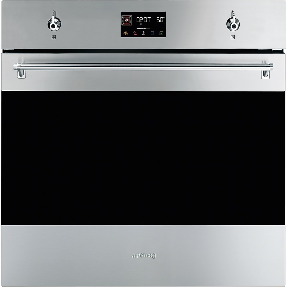 Smeg Classic SOP6302TX Built In Electric Single Oven - Stainless Steel