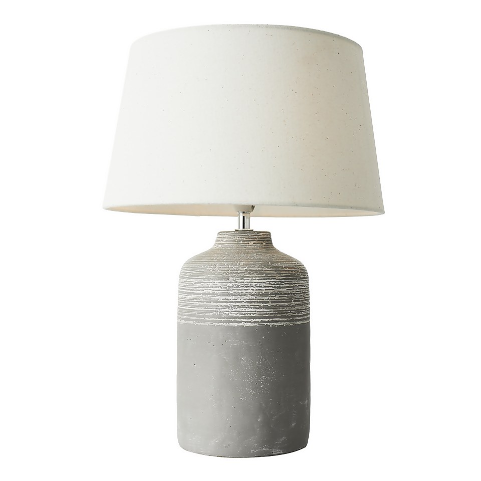 Whitby Stoneware Table Lamp Homebase