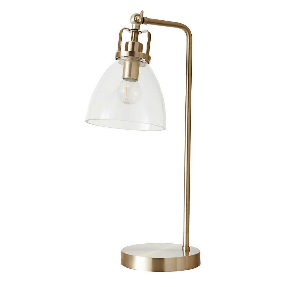 Berkeley Table Lamp - Satin Brass