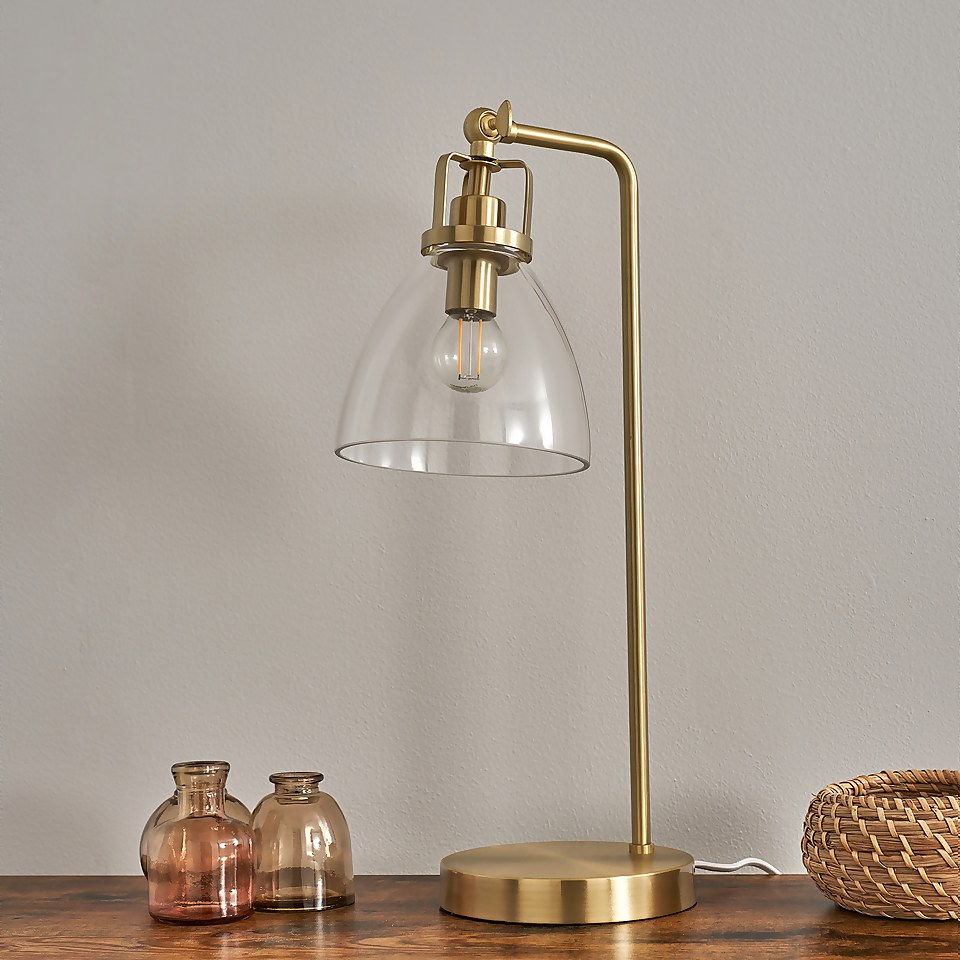 Berkeley Table Lamp - Satin Brass