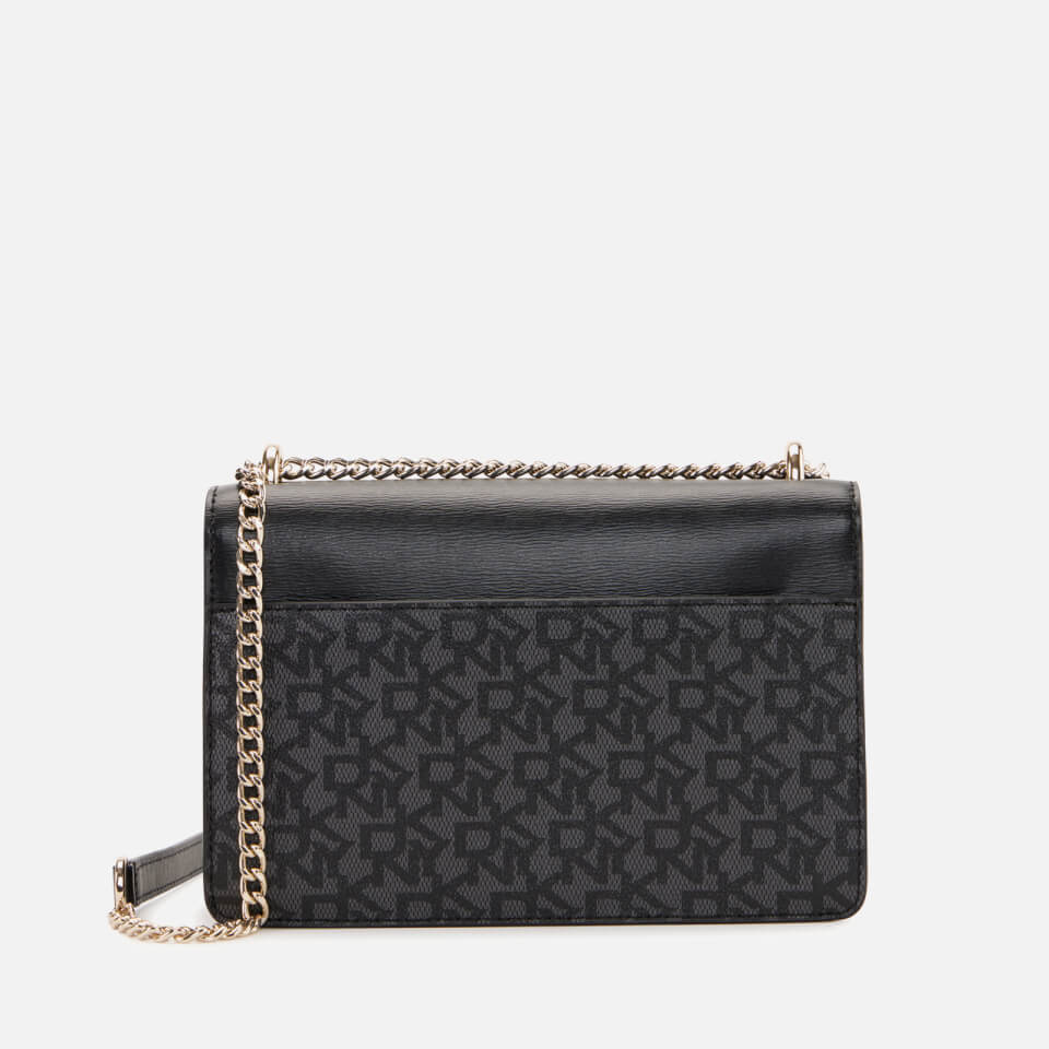 DKNY Bryant Monogram Leather Cross-Body Bag