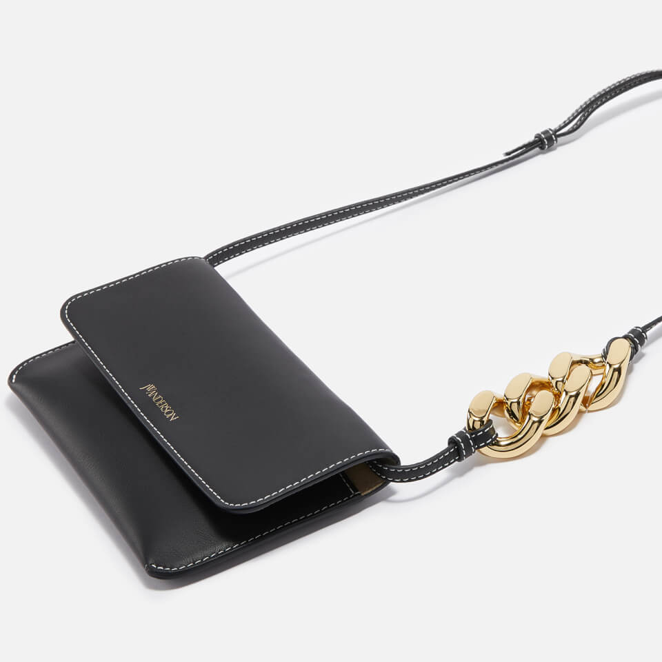ショルダーバッグ・ポシェット [JW ANDERSON]23SS CHAIN PHONE POUCH (AC0230-LA0088497) JW Anderson Leather Phone Pouch in Black | Lyst