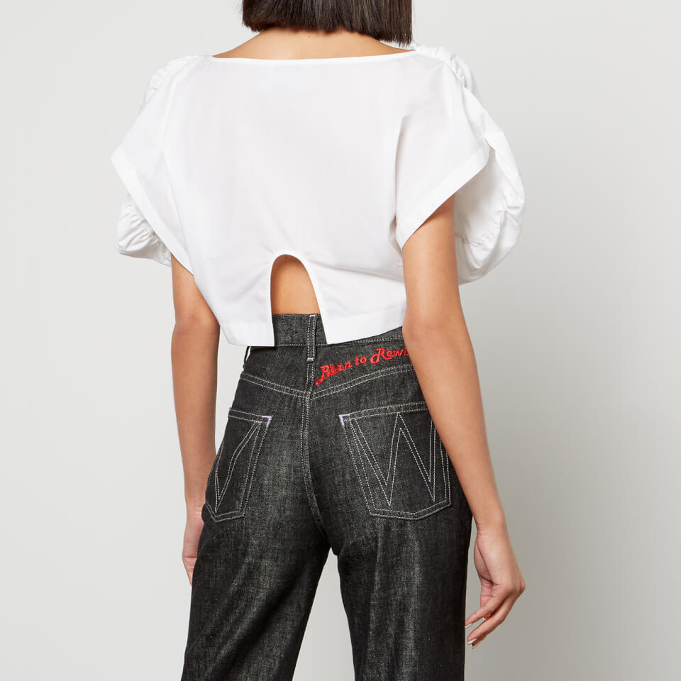 Vivienne Westwood Heart-Shaped Organic Cotton-Poplin Top