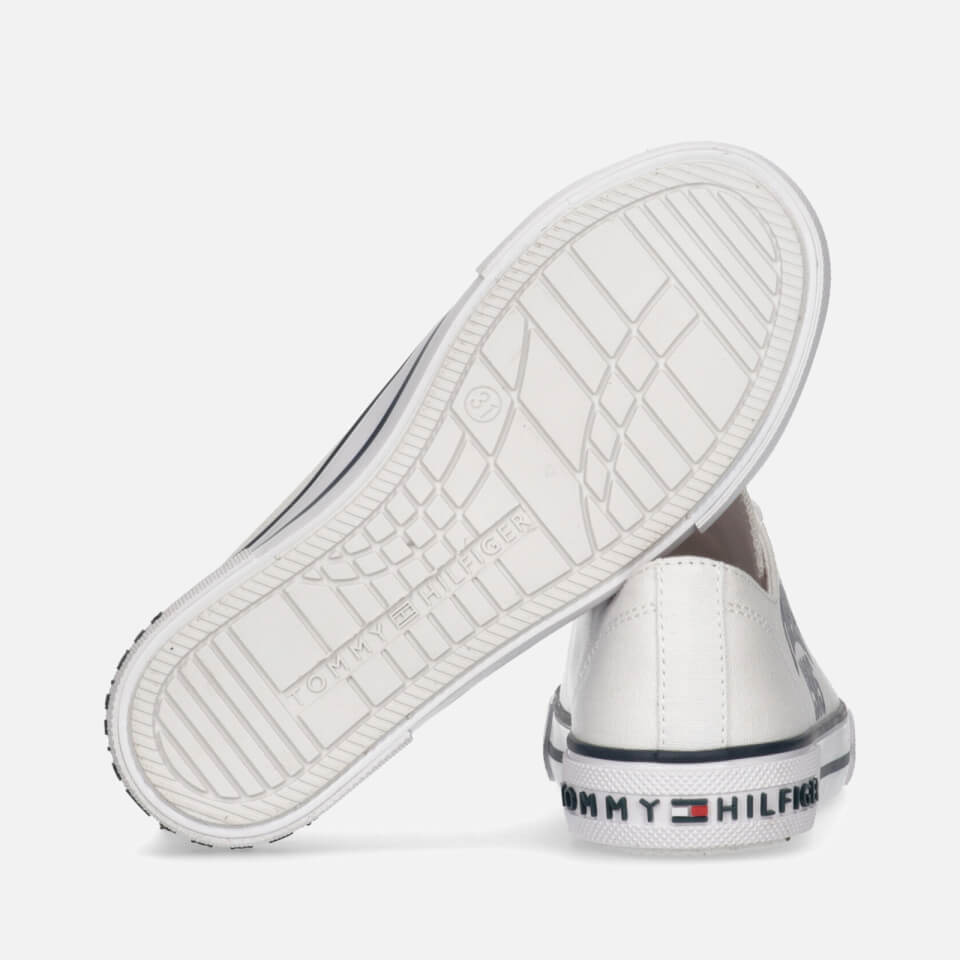 Tommy Hilfiger Youth Varsity Faux Leather Trainers
