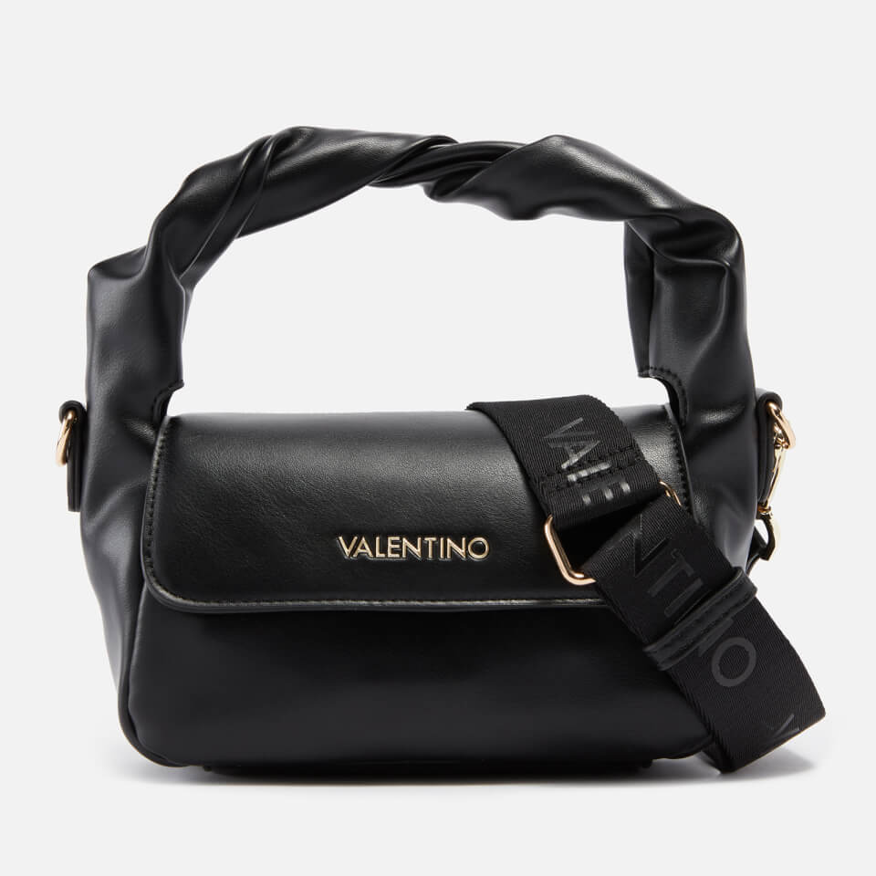 Valentino Lemonade Logo-Appliquéd Faux Leather Satchel