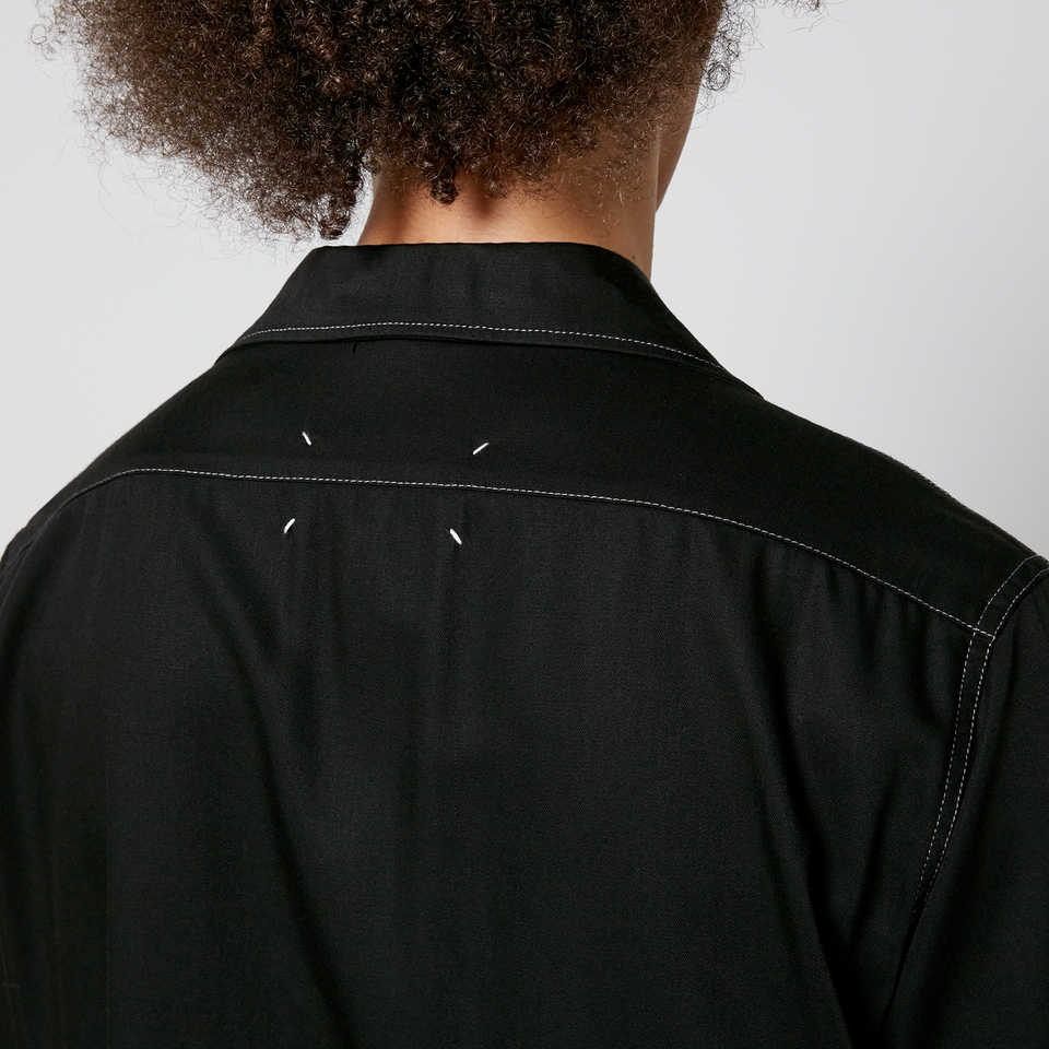 【MAISON MARGIELA】残りわずか★Satin シャツ Maison Margiela Satin Shirt - IT 46/S | Coggles