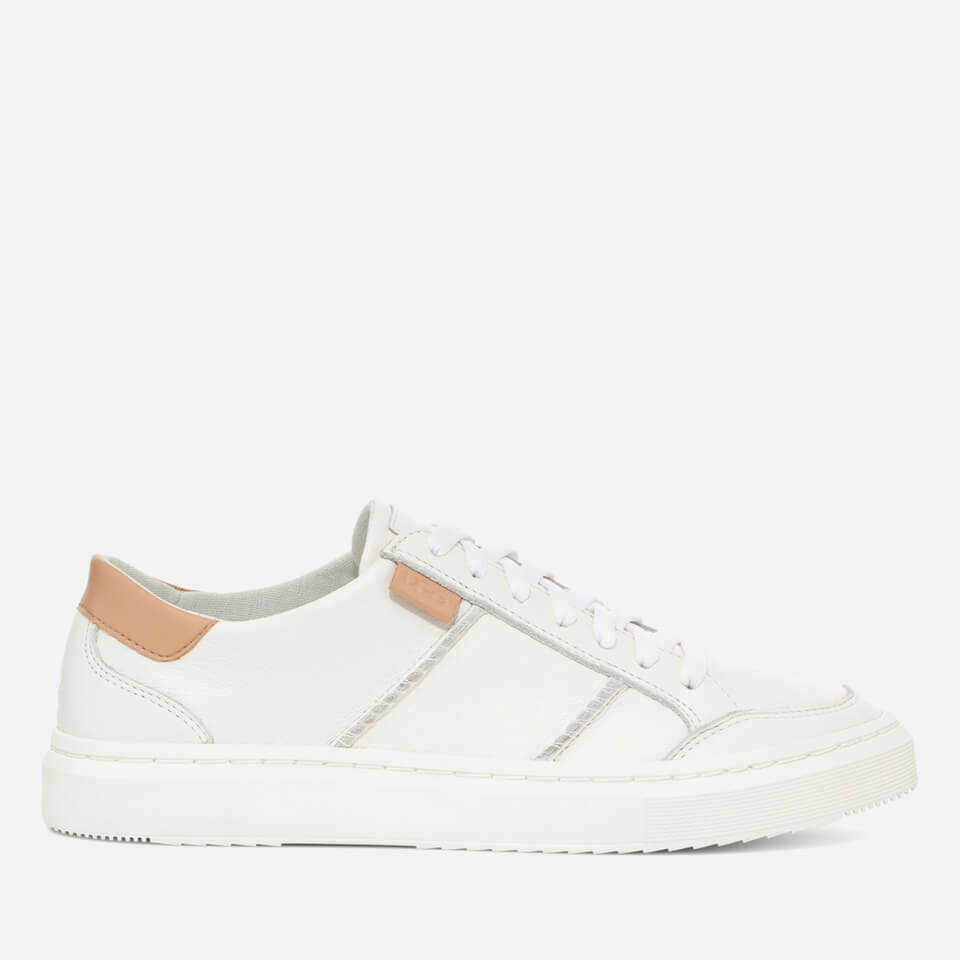 Ugg white leather trainers hot sale
