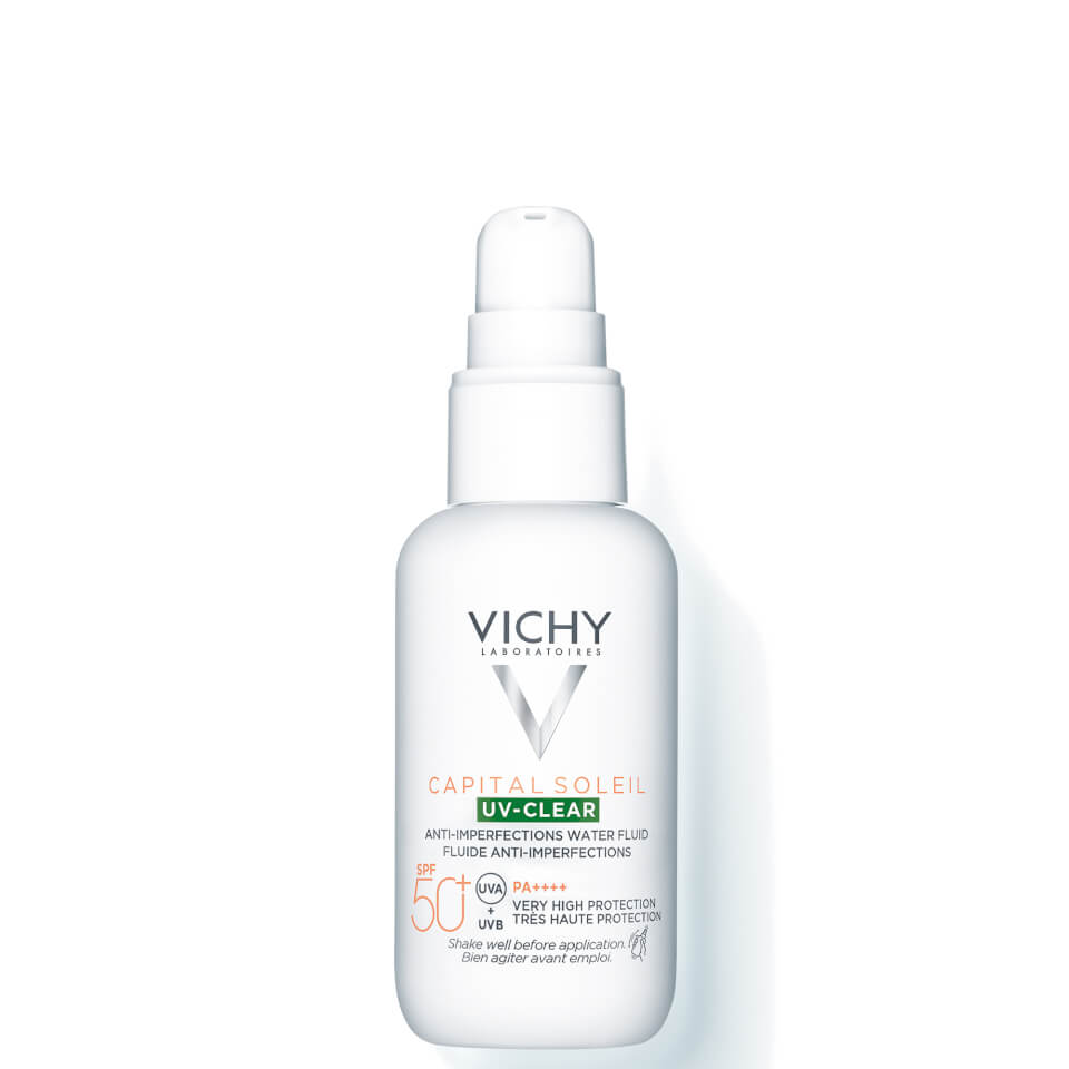 Vichy Capital Soleil UV-Clear Daily Sun Protection SPF50+ with Salicylic Acid for Blemish-Prone Skin 40ml