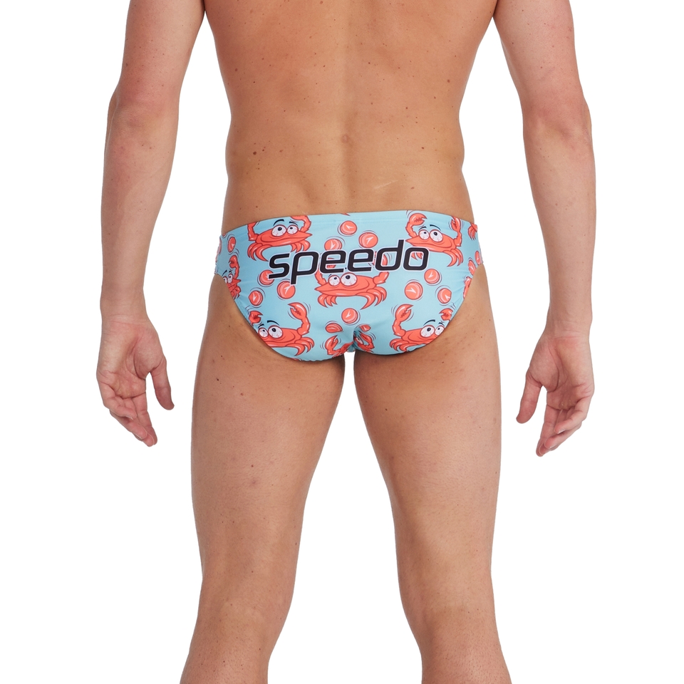 Escape Crab Juggler 5 cm Badehose für Herren, blau