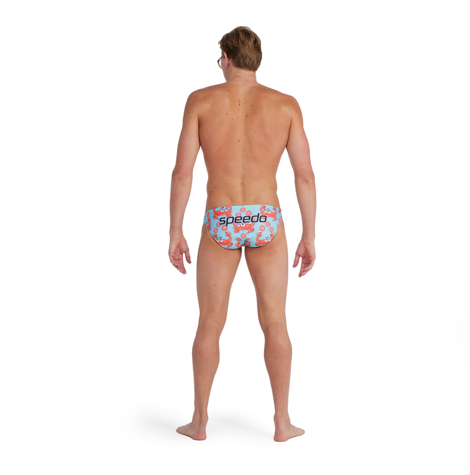Escape Crab Juggler 5 cm Badehose für Herren, blau