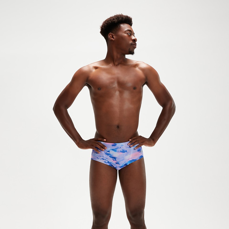 Men's 13.5cm Club Training Clearwater Dawn Brief Lilac