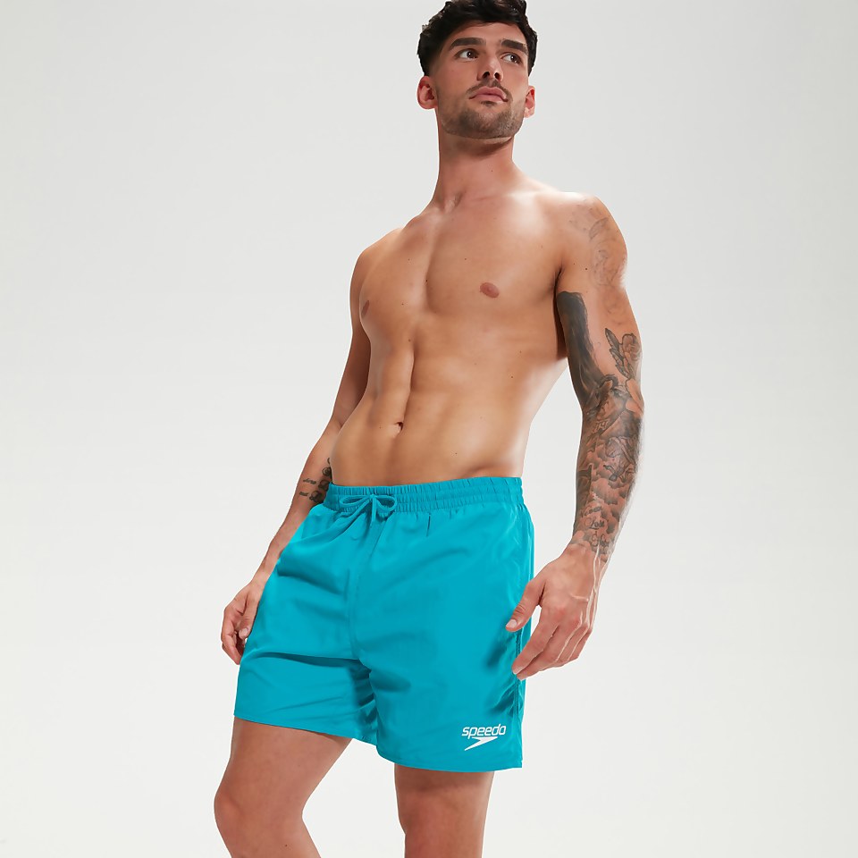 Men's Essential 16" Swim Shorts Aqua