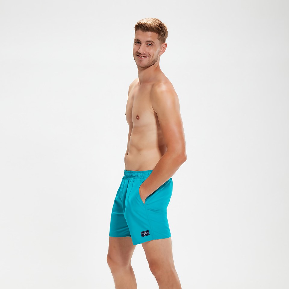 Men's Prime Leisure 16" Swim Shorts Aqua