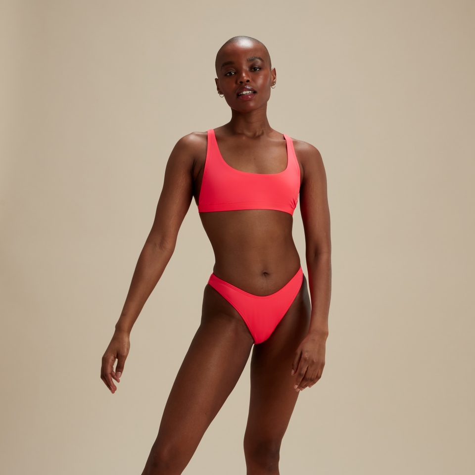 FLU3NTE Multiwear Bikini Top Orange