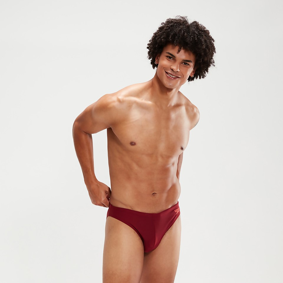 Men's 5cm Solar Brief Oxblood/Coral