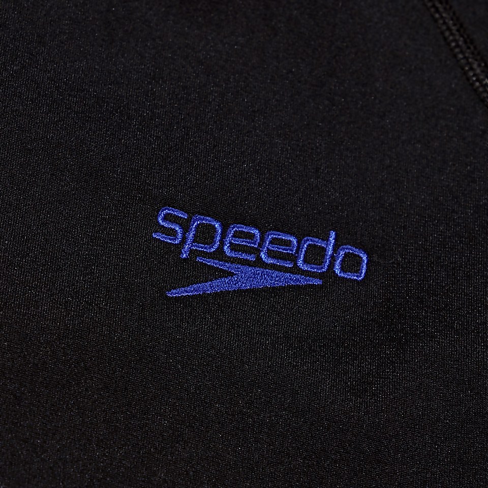 Men's Endurance+ Splice Rash Top Black/Blue