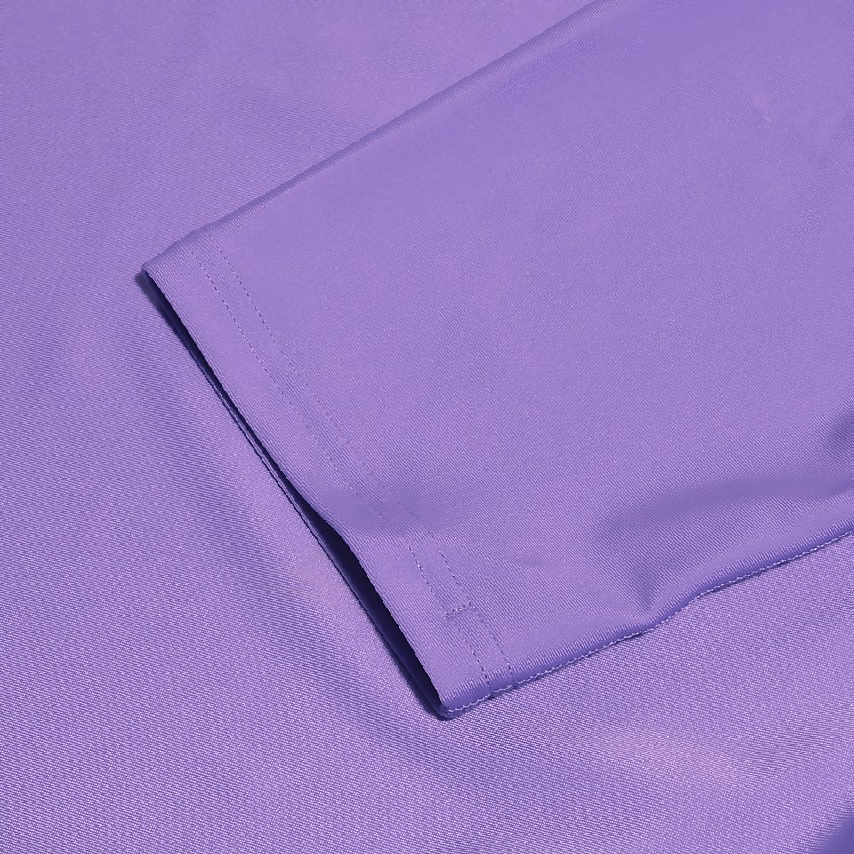Kurzärmeliges Rash-Top für Damen Flieder