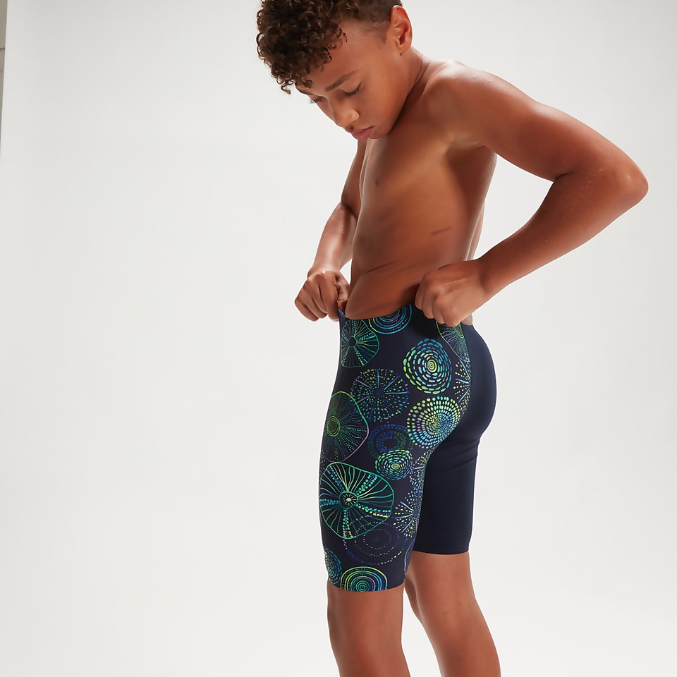 Boys' Club Training Jellyfish Glows Jammer Navy/Green