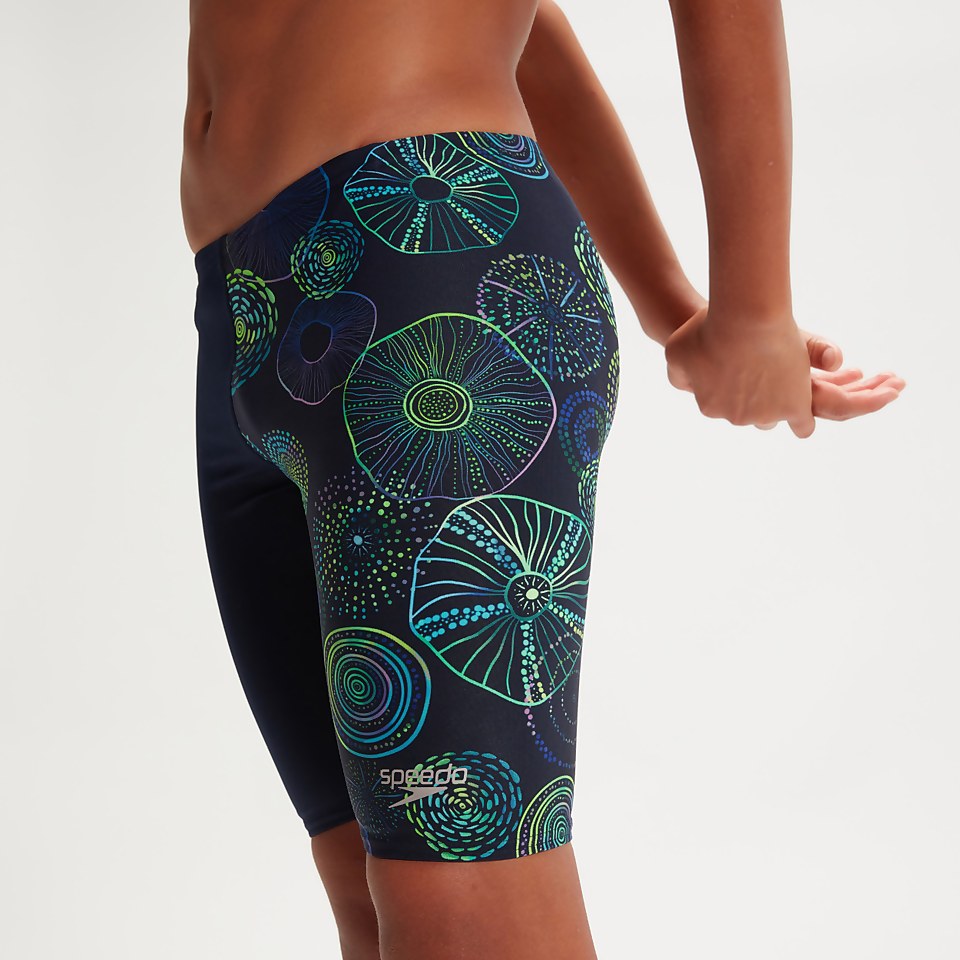 Boys' Club Training Jellyfish Glows Jammer Navy/Green