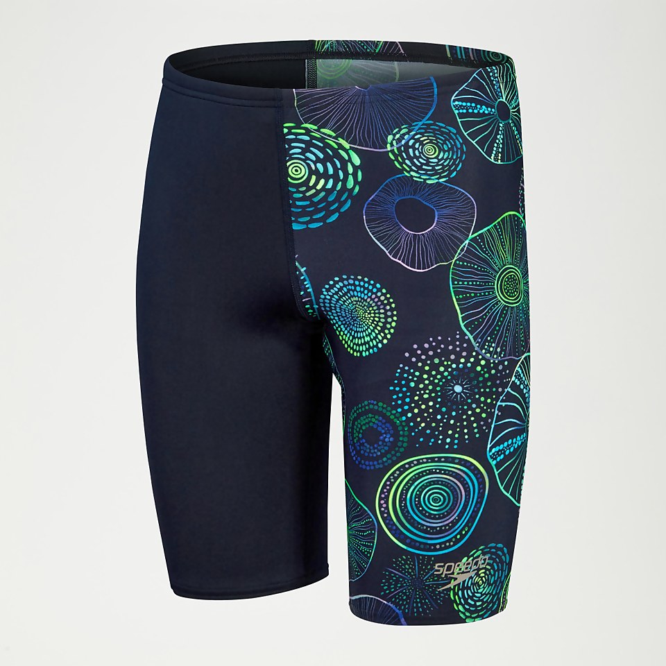 Boys' Club Training Jellyfish Glows Jammer Navy/Green