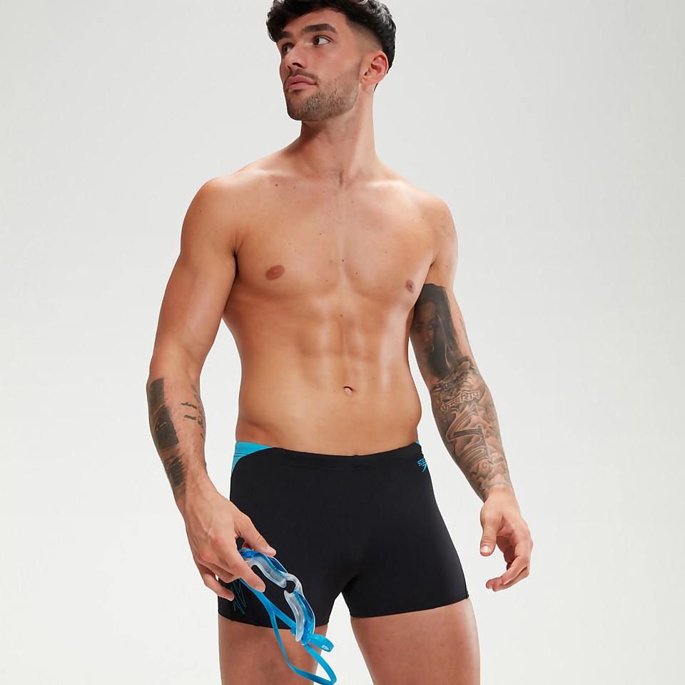 Boxer de bain Homme HyperBoom Splice noir/bleu