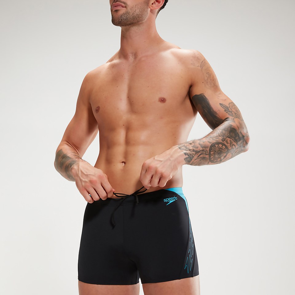 Hyper Boom Panel Aquashorts für Herren Schwarz/Blau