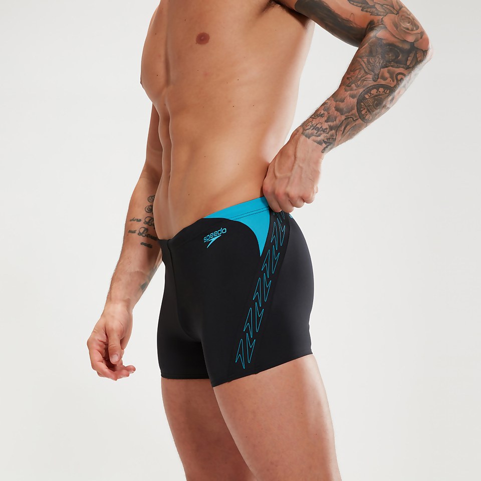 Hyper Boom Panel Aquashorts für Herren Schwarz/Blau