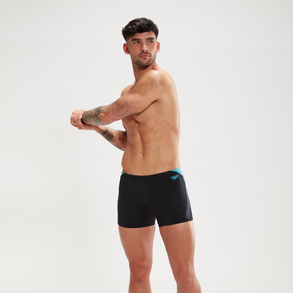 Hyper Boom Panel Aquashorts für Herren Schwarz/Blau