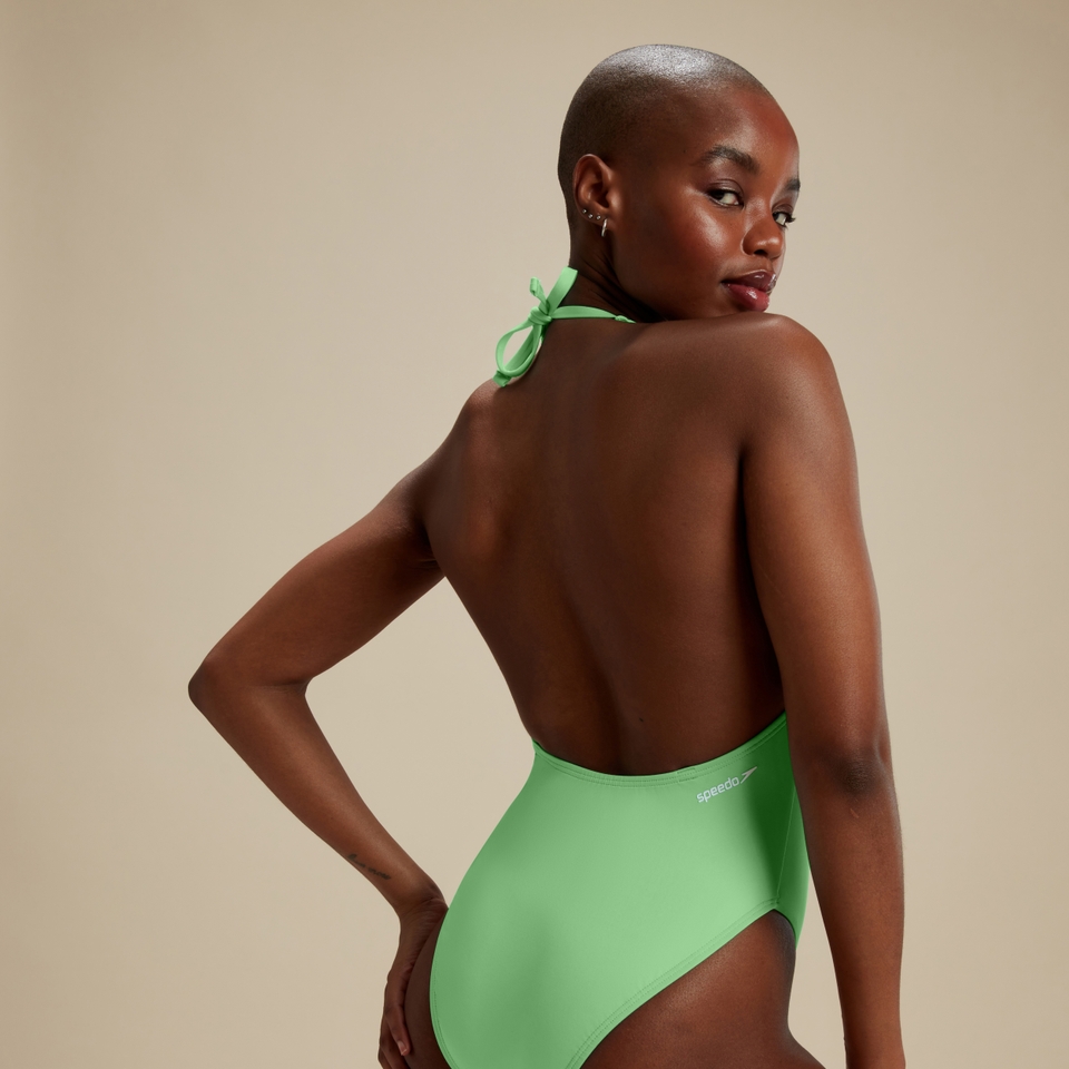 Monopièce convertible Flu3nte couleur unie pour femmes, vert