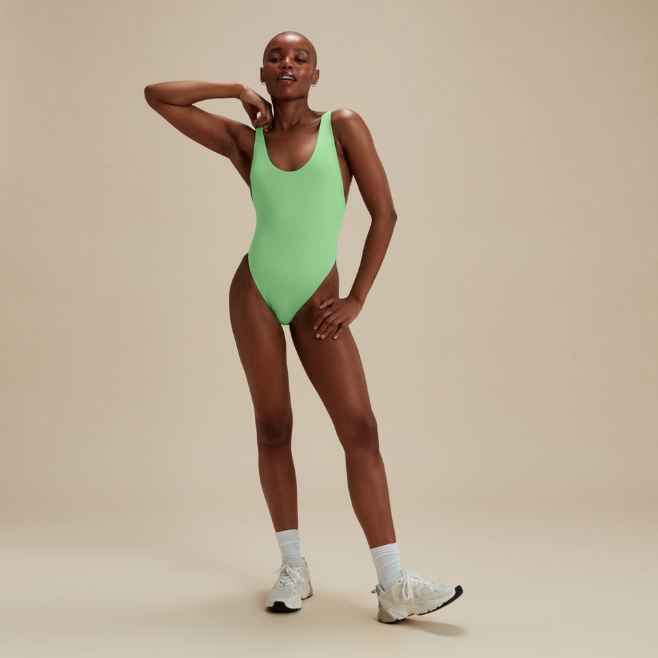 Women's Flu3nte Solid Convertible One Piece Green